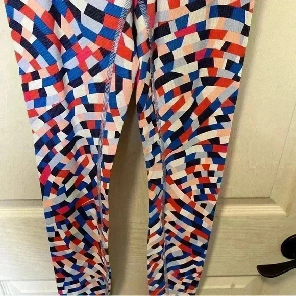 Lululemon Wunder Under Pant Hi-Rise Capoeira Multi Confett Yoga Gym Sz 6 - Picture 8 of 9